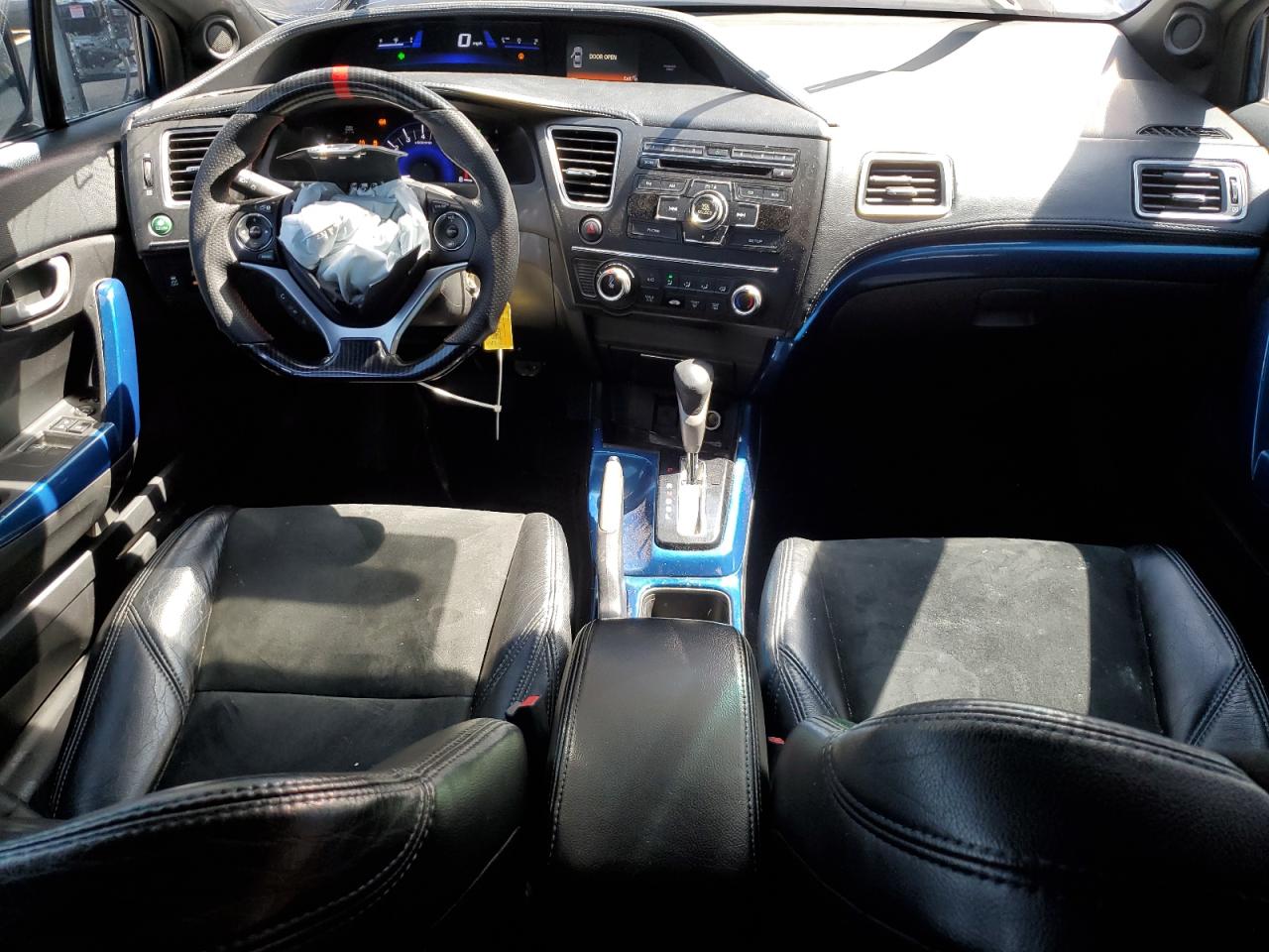 2015 Honda Civic VIN 2HGFG3B50FH514582 Copart auction photo, front end / side damage thumbnail 8