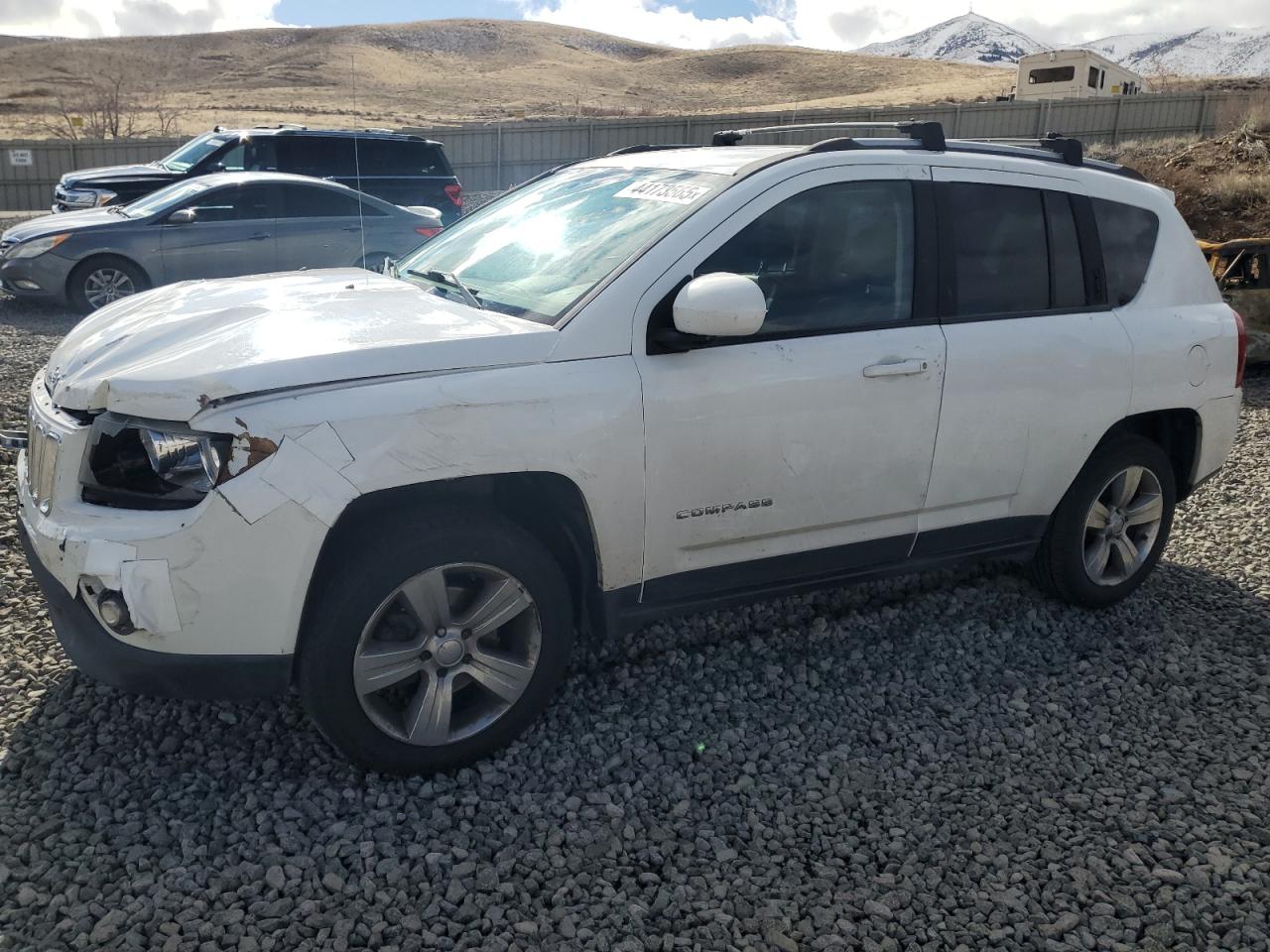 2016 Jeep Compass VIN 1C4NJDEBXGD617414