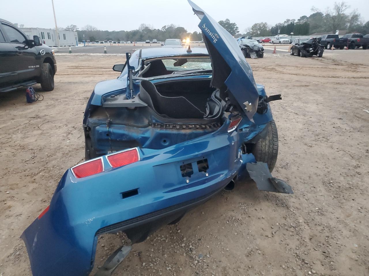 2010 Chevrolet Camaro VIN 2G1FE1EV5A9116607 Copart auction photo, all over damage thumbnail 6