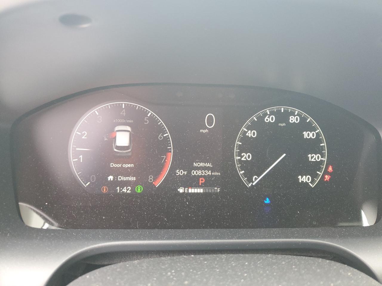 2024 Honda HR-V VIN 3CZRZ1H78RM742719 Copart auction photo, all over damage thumbnail 9