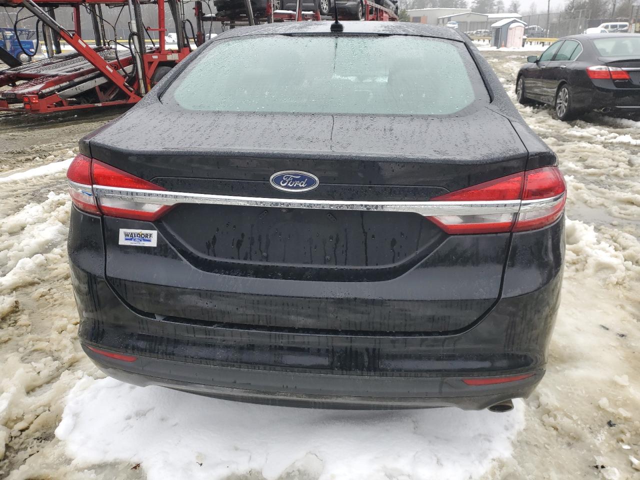 2018 Ford Fusion VIN 3FA6P0G74JR193219 Copart auction photo, front end damage thumbnail 6