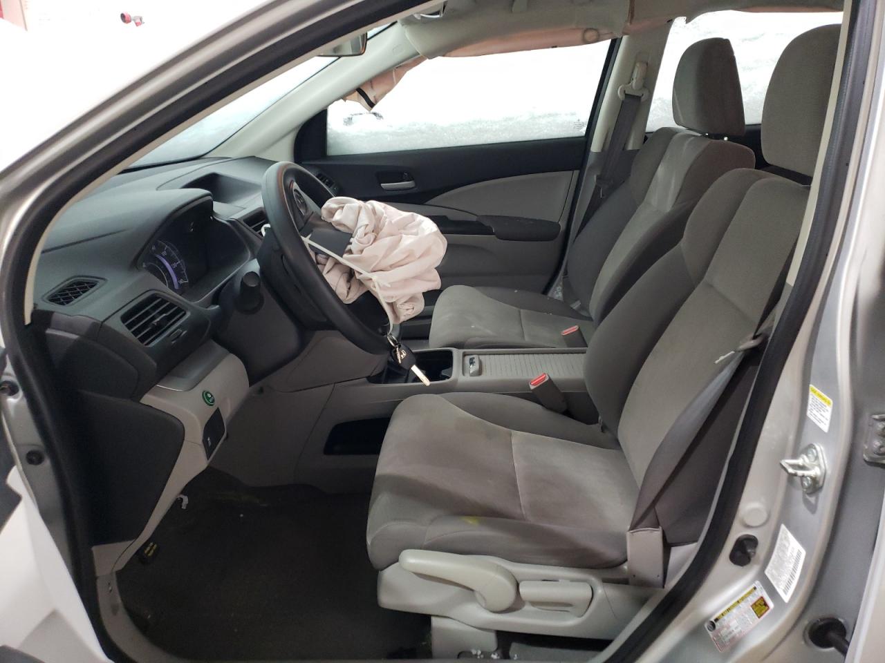 2013 Honda CR-V VIN 2HKRM4H37DH629815 Copart auction photo, front end / side damage thumbnail 7