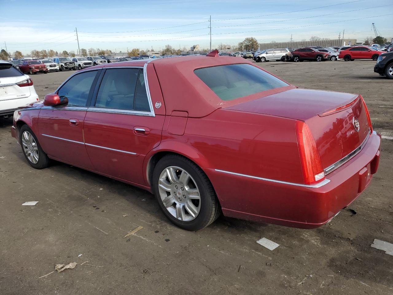2011 Cadillac DTS VIN 1G6KP5ES0BU120844 Copart auction photo, front end / hail damage thumbnail 2
