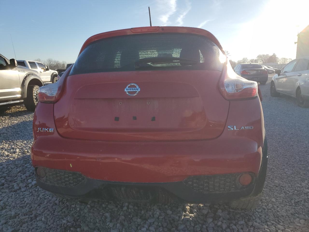 2016 Nissan Juke VIN JN8AF5MV0GT655276 Copart auction photo, front end damage thumbnail 6