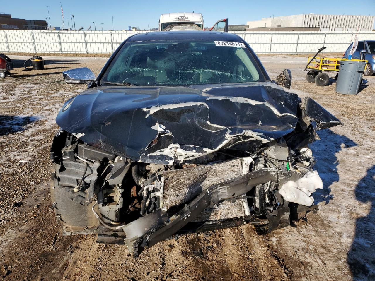 2017 Chevrolet Impala VIN 2G1145S30H9123160 Copart auction photo, front end / undercarriage damage thumbnail 5