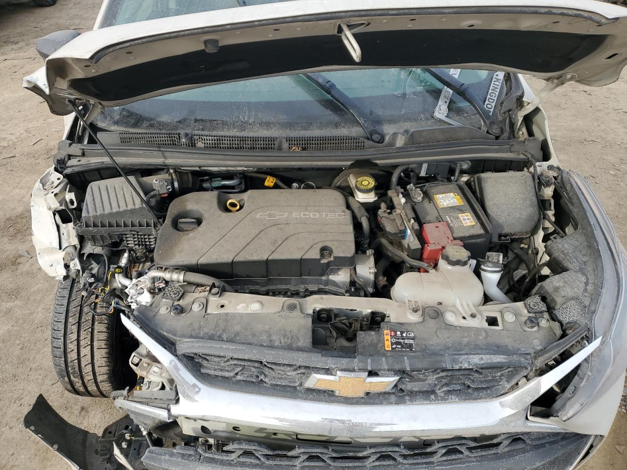 2019 Chevrolet Spark VIN KL8CB6SA9KC771177 Copart auction photo, front end damage thumbnail 11
