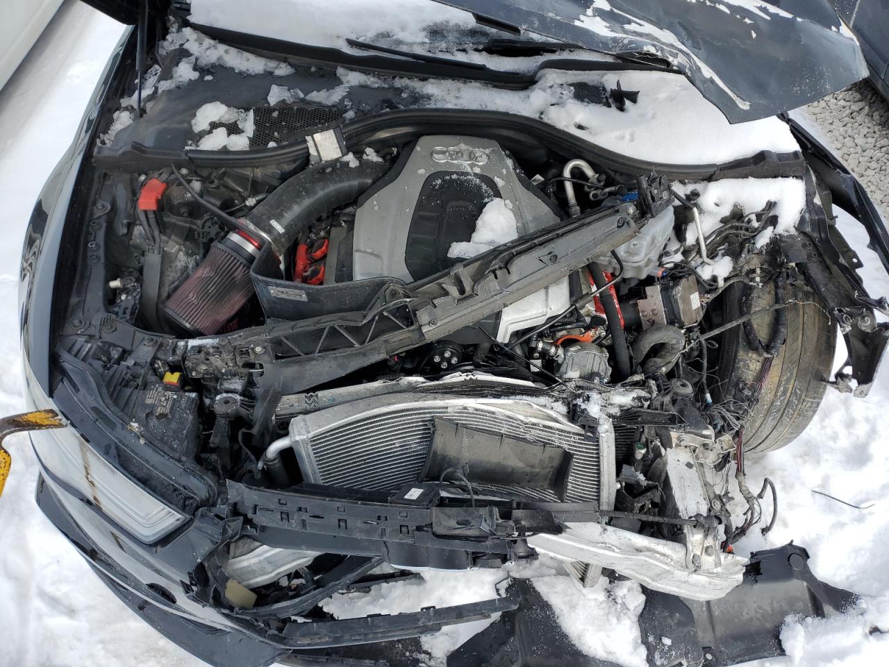 2017 Audi A6 VIN WAUH2AFC1HN131258 Copart auction photo, all over damage thumbnail 11