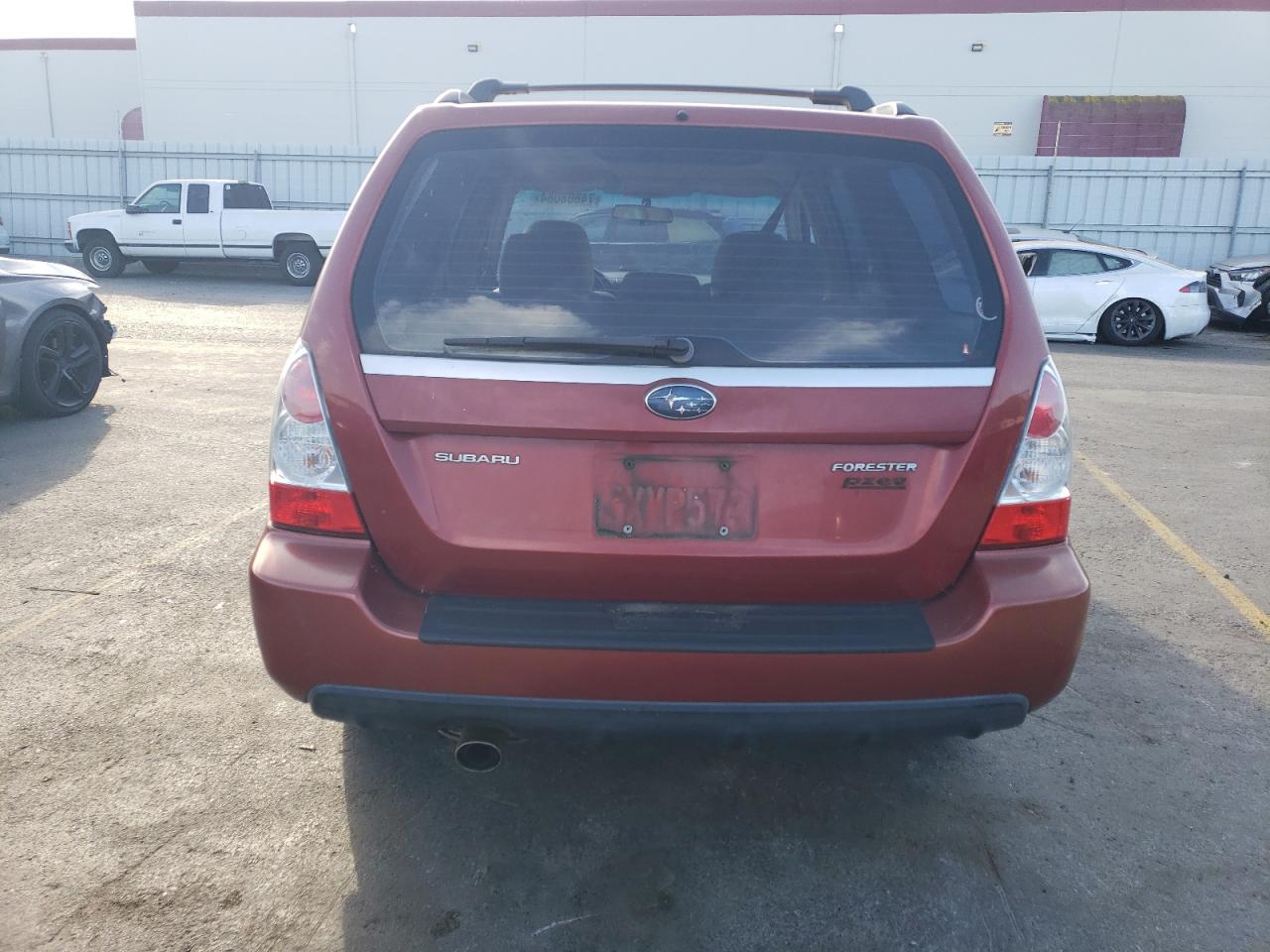 2008 Subaru Forester VIN JF1SG63638H701108 Copart auction photo, minor dent/scratches damage thumbnail 6