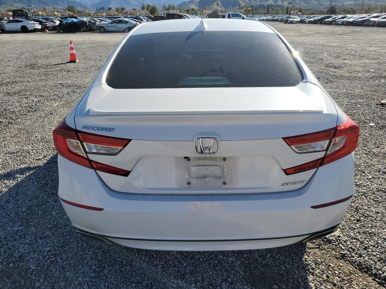 2019 Honda Accord VIN 1HGCV1F38KA037866 Copart auction photo, front end / side damage thumbnail 6