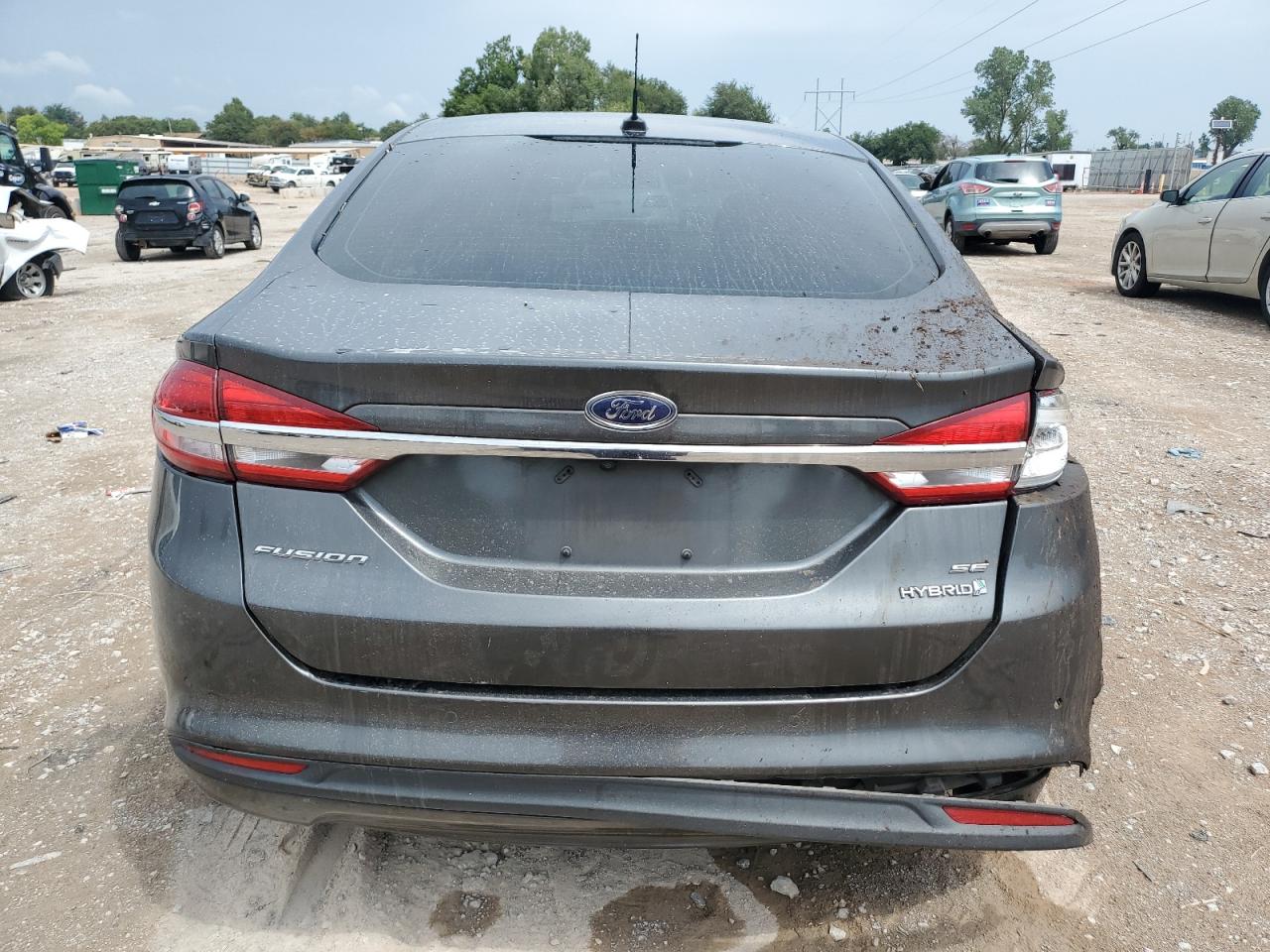 2017 Ford Fusion VIN 3FA6P0LU5HR301224 Copart auction photo, all over damage thumbnail 6