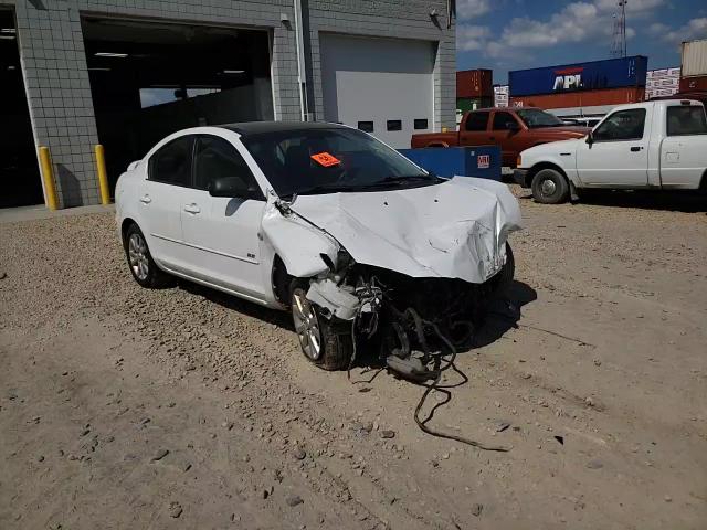 2009 Mazda 3 VIN JM1BK323091190854 Copart auction photo, front end / frame damage damage thumbnail 11