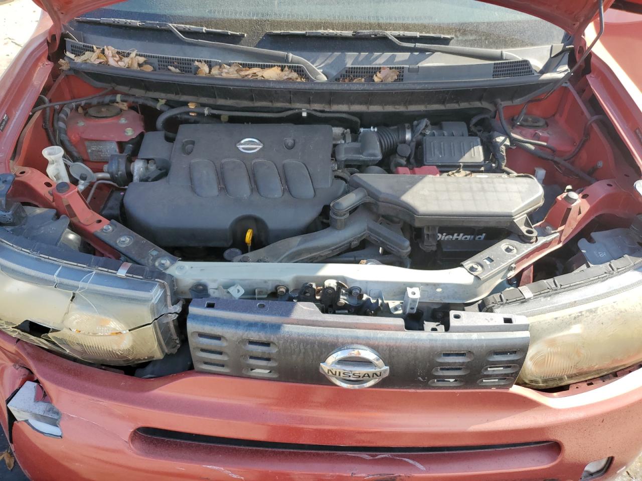 2010 Nissan Cube VIN JN8AZ2KR0AT169151 Copart auction photo, front end / rear end damage thumbnail 13