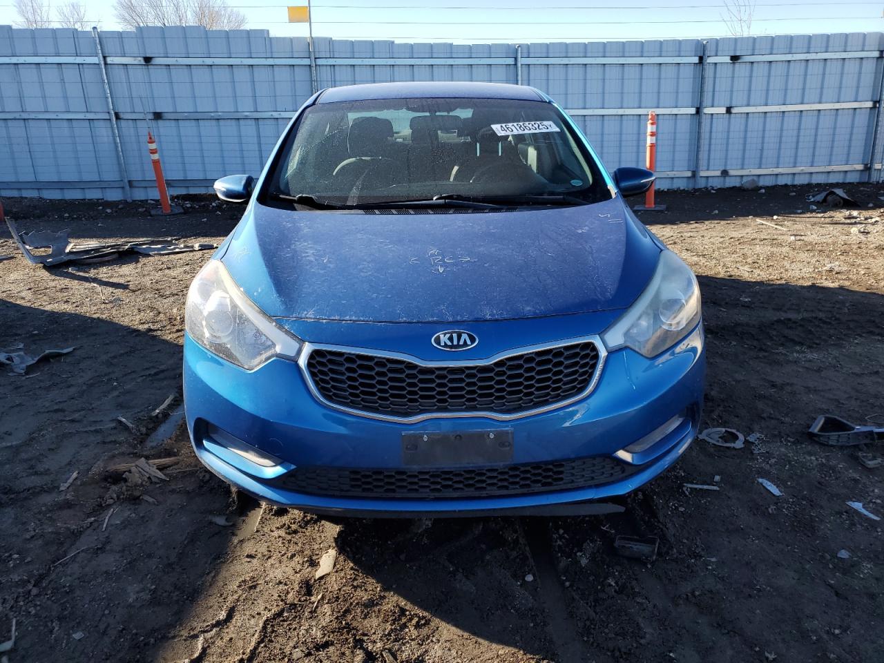 2014 KIA Forte VIN KNAFX4A68E5226617 Copart auction photo, front end damage thumbnail 5