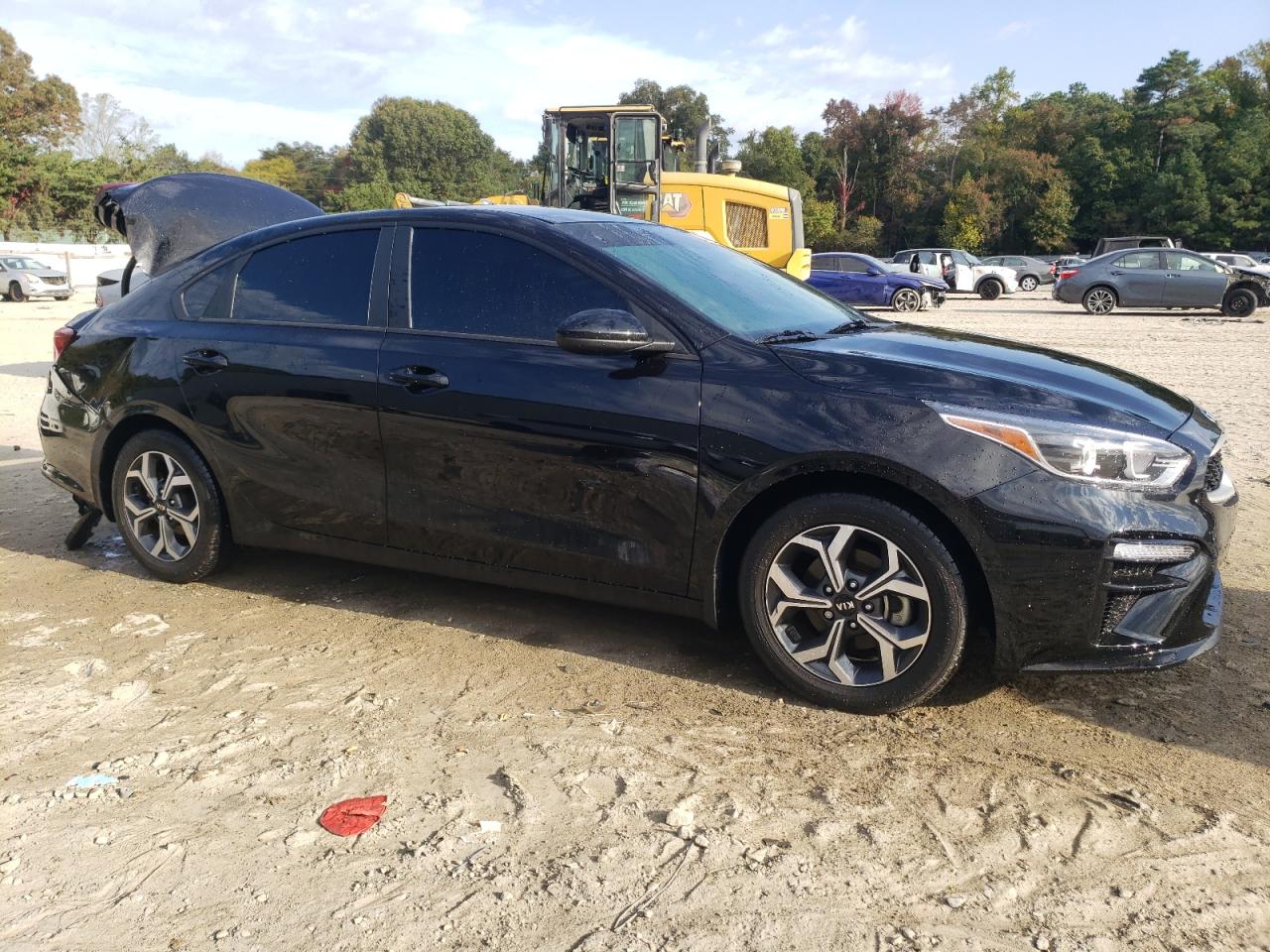 2021 KIA Forte VIN 3KPF24AD1ME284359 Copart auction photo, rear end / minor dent/scratches damage thumbnail 4