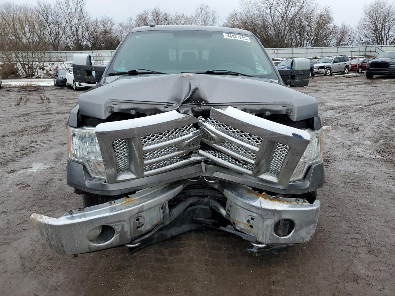 2011 Ford F-150 VIN 1FTFW1ET3BFB31795 Copart auction photo, front end / side damage thumbnail 5