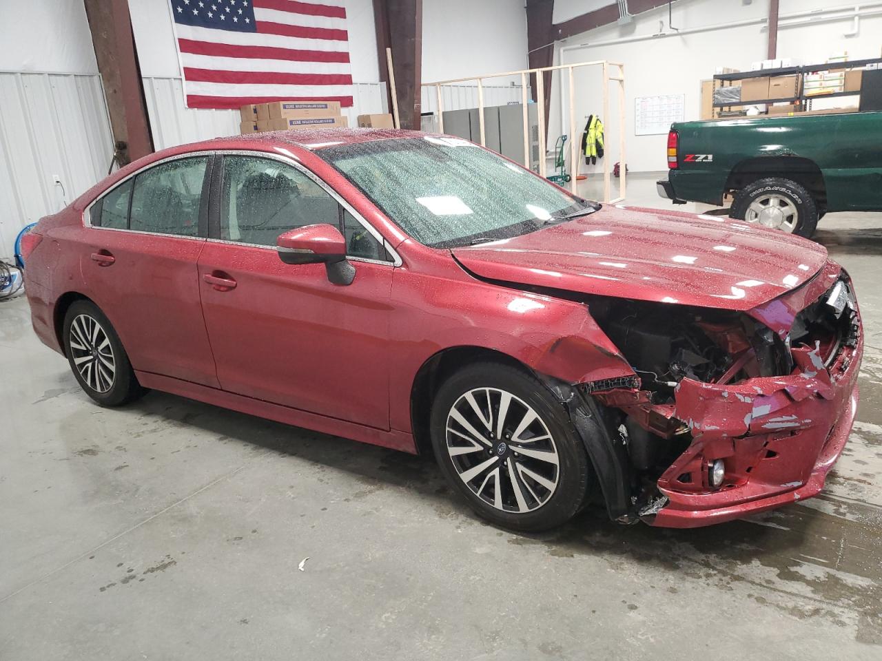 2019 Subaru Legacy VIN 4S3BNAF69K3013925 Copart auction photo, front end damage thumbnail 4
