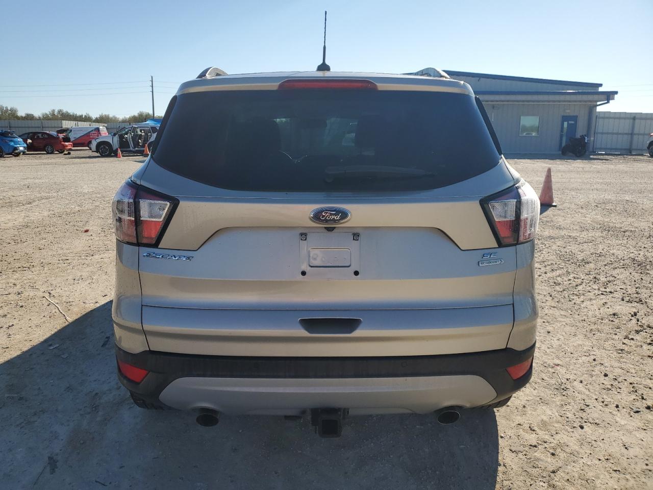 2017 Ford Escape VIN 1FMCU0G94HUD49412 Copart auction photo, front end damage thumbnail 6