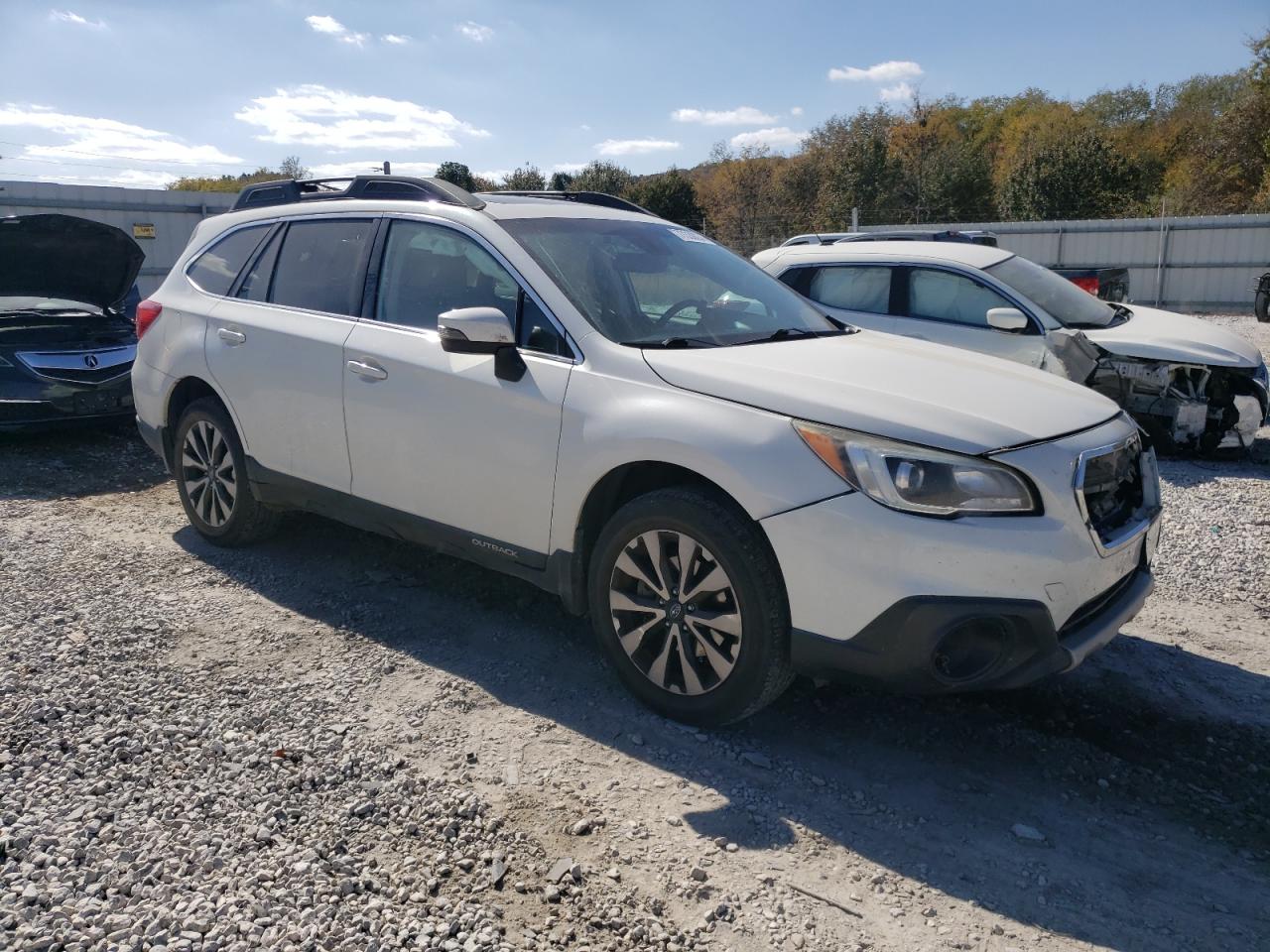 2017 Subaru Outback VIN 4S4BSANC4H3410057 Copart auction photo, front end damage thumbnail 4