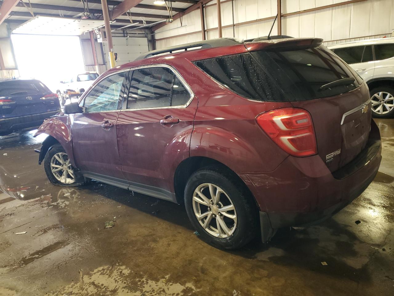 2016 Chevrolet Equinox VIN 2GNFLFEK5G6166912 Copart auction photo, front end damage thumbnail 2