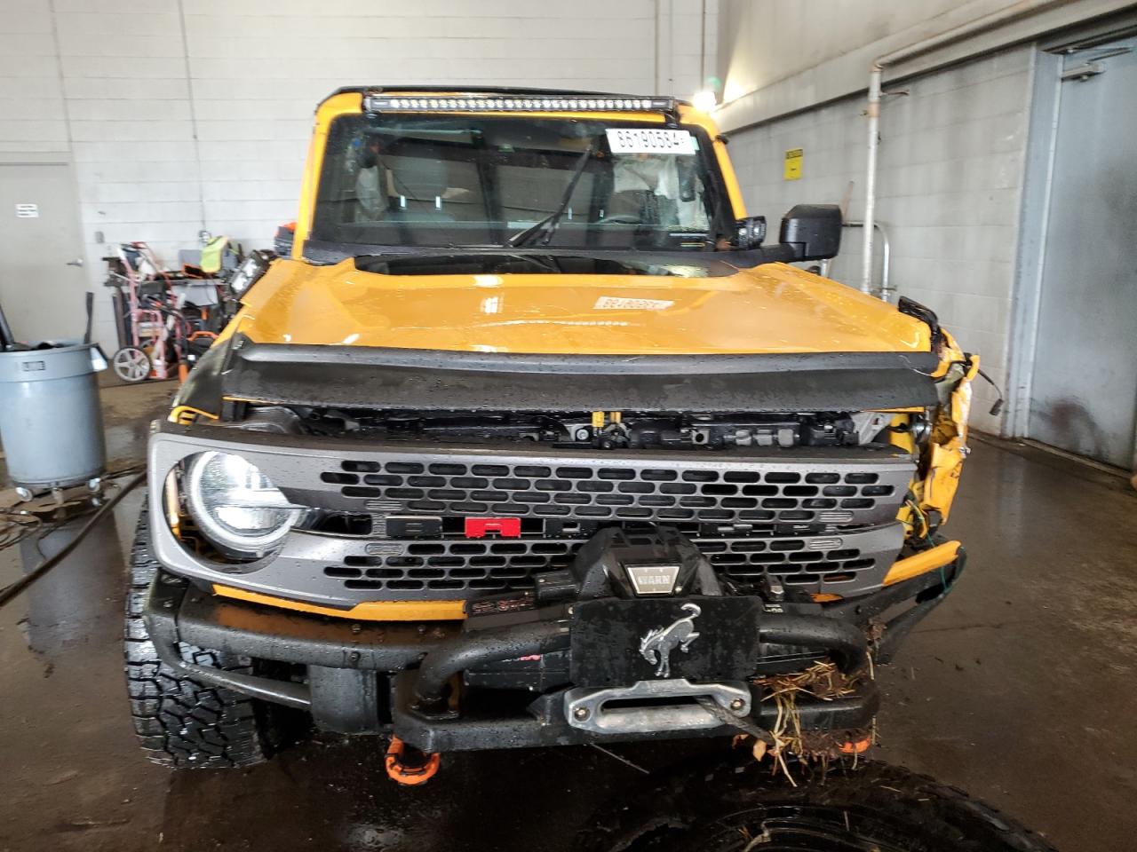 2021 Ford Bronco VIN 1FMEE5DH6MLA64578 Copart auction photo, rollover damage thumbnail 5