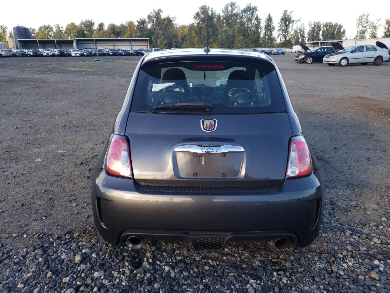 2015 Fiat 500 VIN 3C3CFFFH6FT621979 Copart auction photo, all over damage thumbnail 6