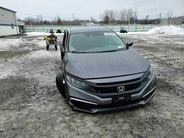 2021 Honda Civic VIN 2HGFC2F66MH505892 Copart auction photo, side / front end damage thumbnail 11