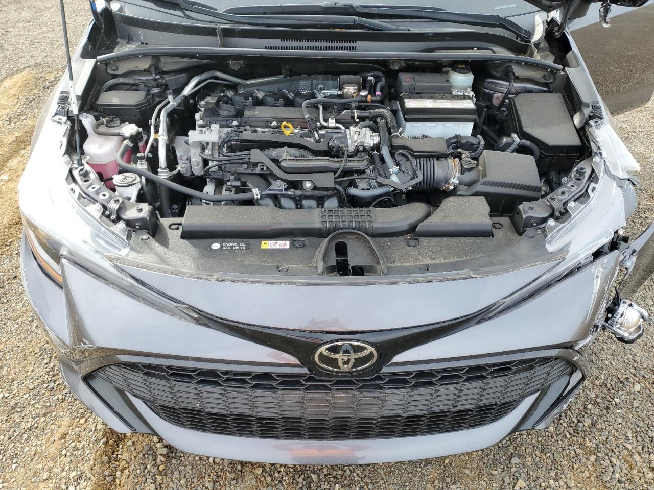2022 Toyota Corolla VIN JTND4MBE1N3175445 Copart auction photo, side damage thumbnail 12