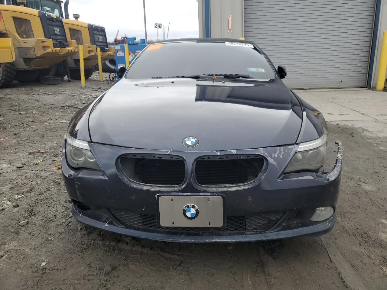 2008 BMW 6er VIN WBAEB53588CX62164 Copart auction photo, side / front end damage thumbnail 5