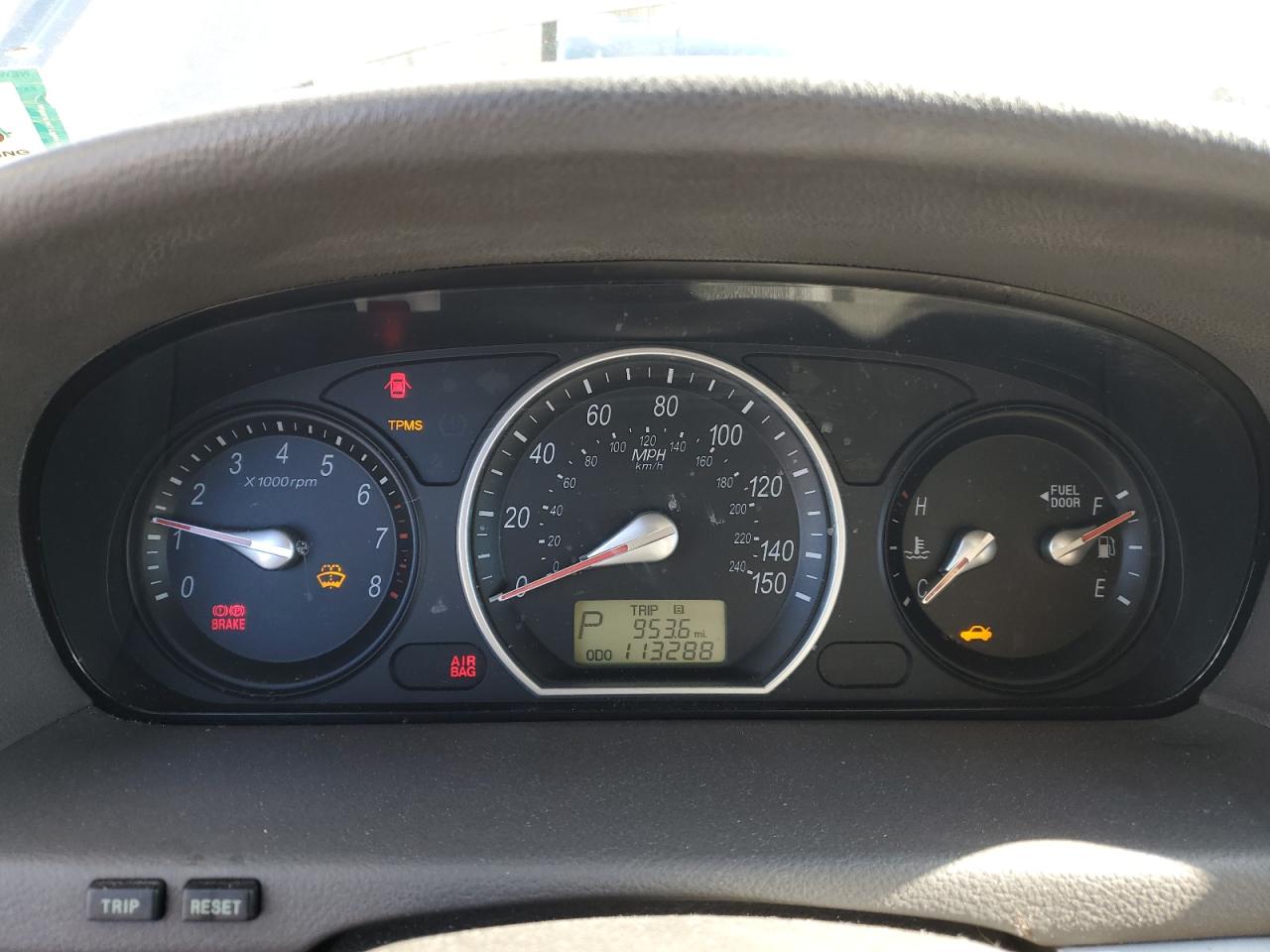2008 Hyundai Sonata VIN 5NPET46C78H321229 Copart auction photo, front end / rear end damage thumbnail 9