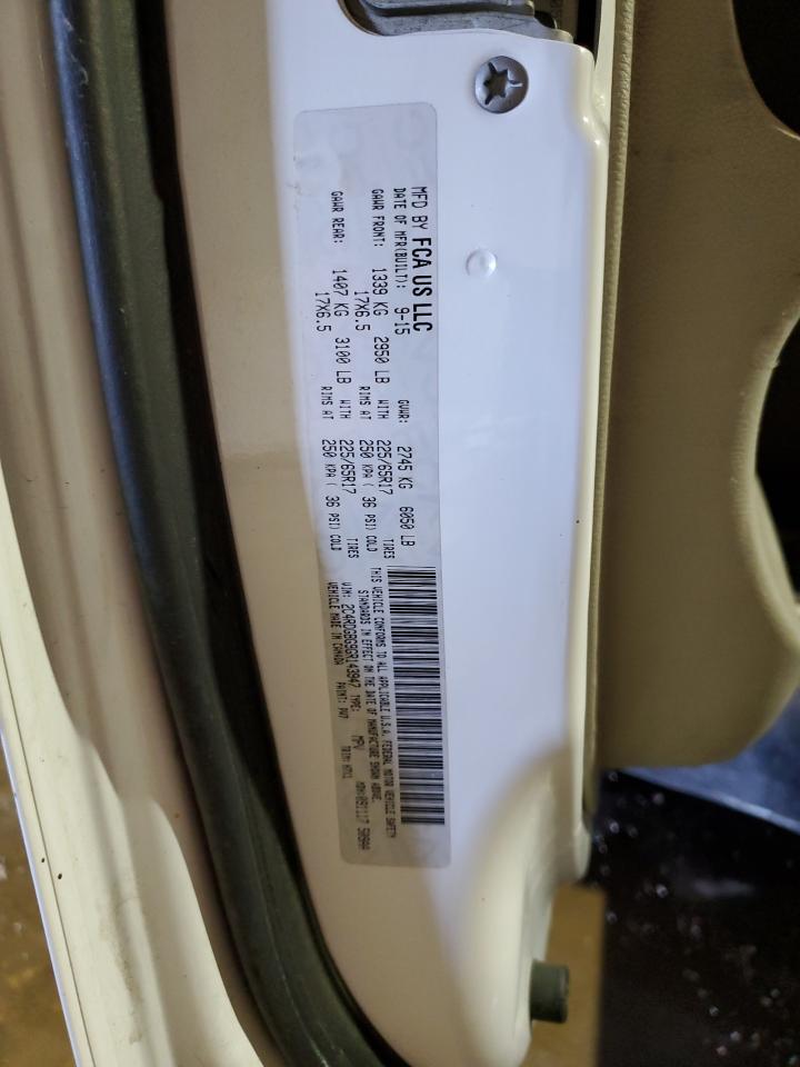 2016 Dodge Caravan VIN 2C4RDGBG9GR143947 Copart auction photo, mechanical damage thumbnail 13