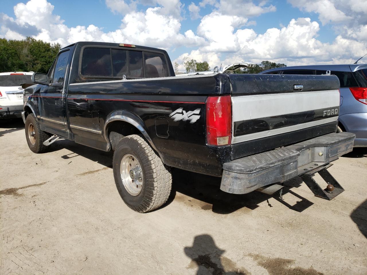 1996 Ford F-150 VIN 1FTEF14N2TLB43650 Copart auction photo, all over damage thumbnail 3