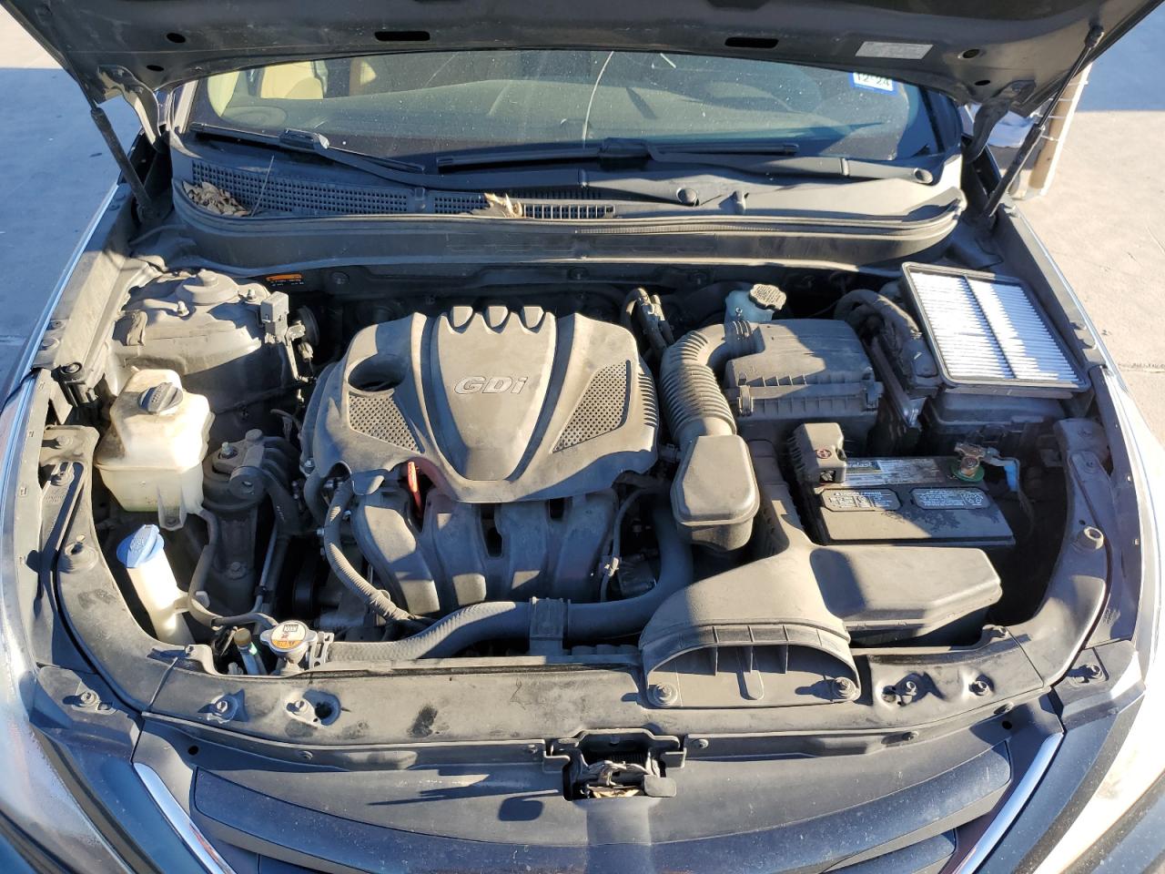 2014 Hyundai Sonata VIN 5NPEB4AC6EH839242 Copart auction photo, rear end damage thumbnail 12