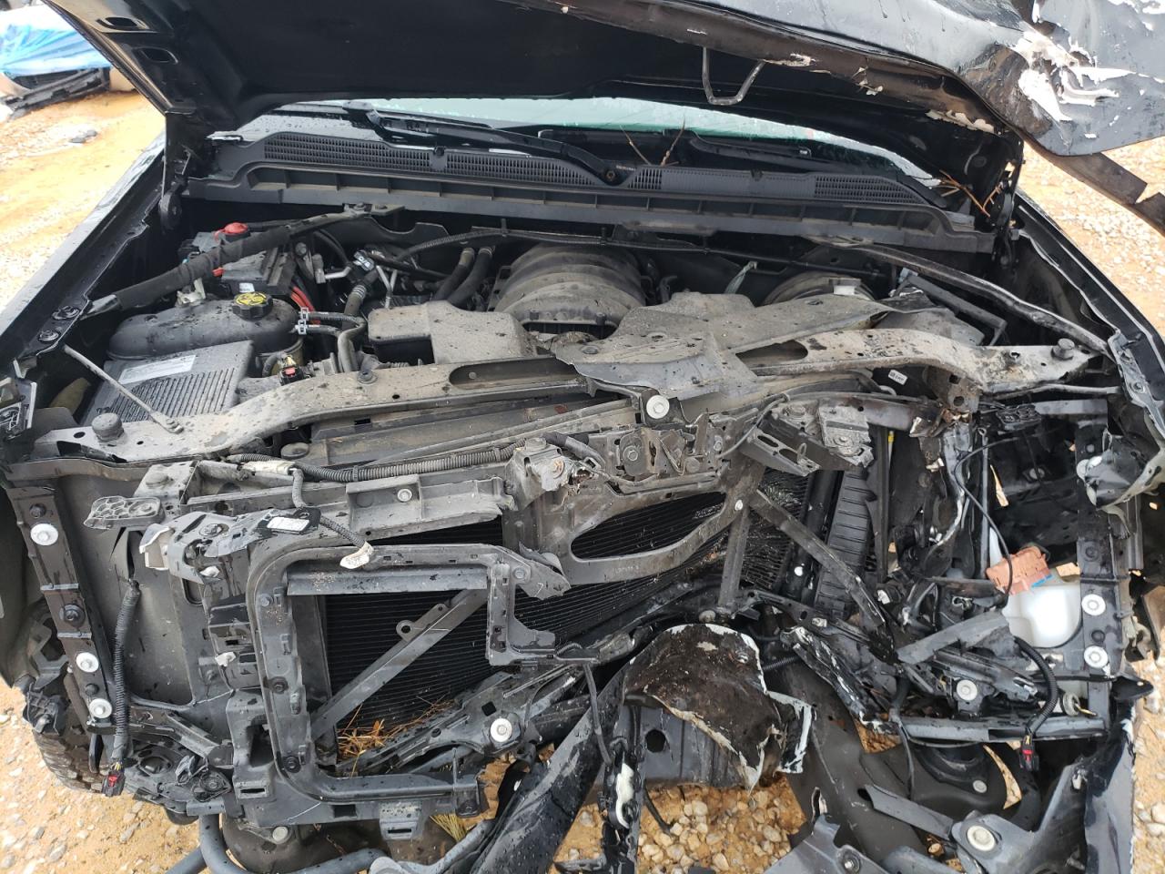 2018 Chevrolet Silverado VIN 3GCUKPEC1JG584915 Copart auction photo, all over damage thumbnail 12