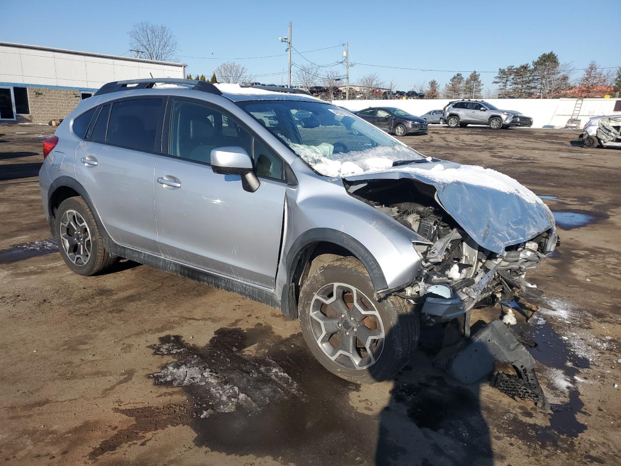 2013 Subaru XV VIN JF2GPAKCXD2803241 Copart auction photo, front end / rear end damage thumbnail 4