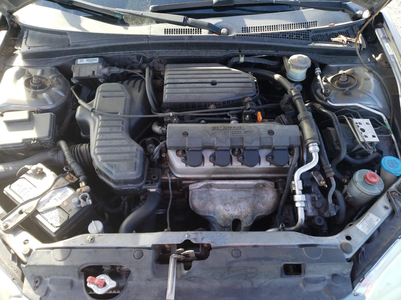 2005 Honda Civic VIN 1HGEM22995L076616 Copart auction photo, all over / stripped damage thumbnail 11