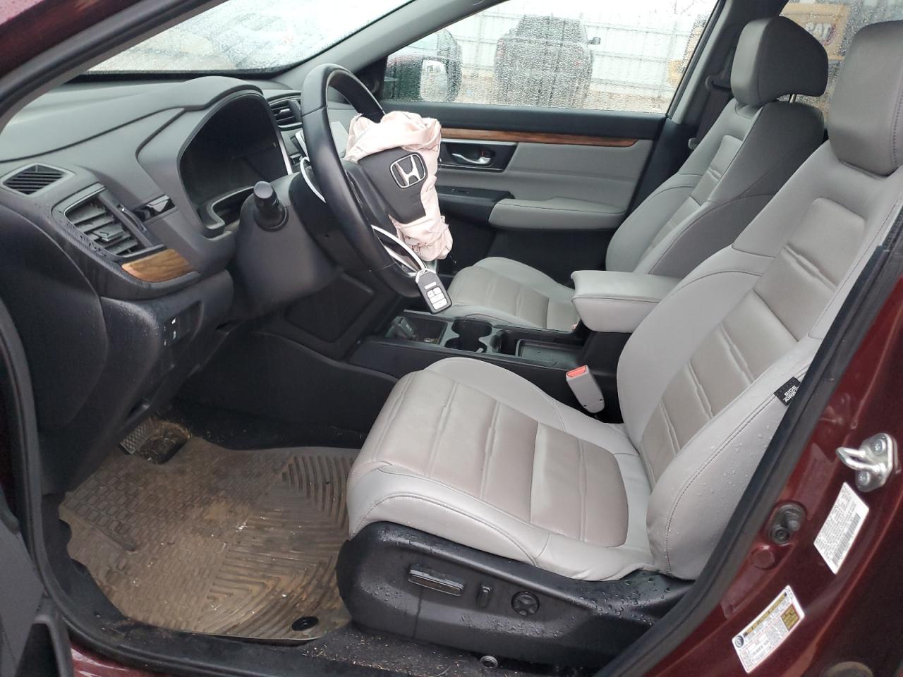 2018 Honda CR-V VIN 7FARW1H87JE044798 Copart auction photo, front end / side damage thumbnail 7