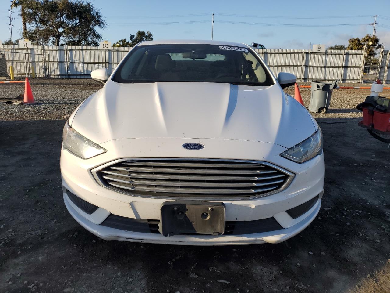 2017 Ford Fusion VIN 3FA6P0LU7HR323564 Copart auction photo, rear end damage thumbnail 5