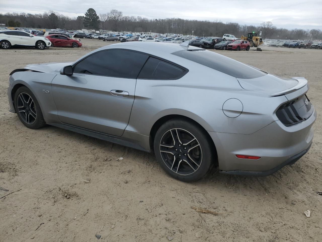 2022 Ford Mustang VIN 1FA6P8CF9N5146577 Copart auction photo, front end / mechanical damage thumbnail 2