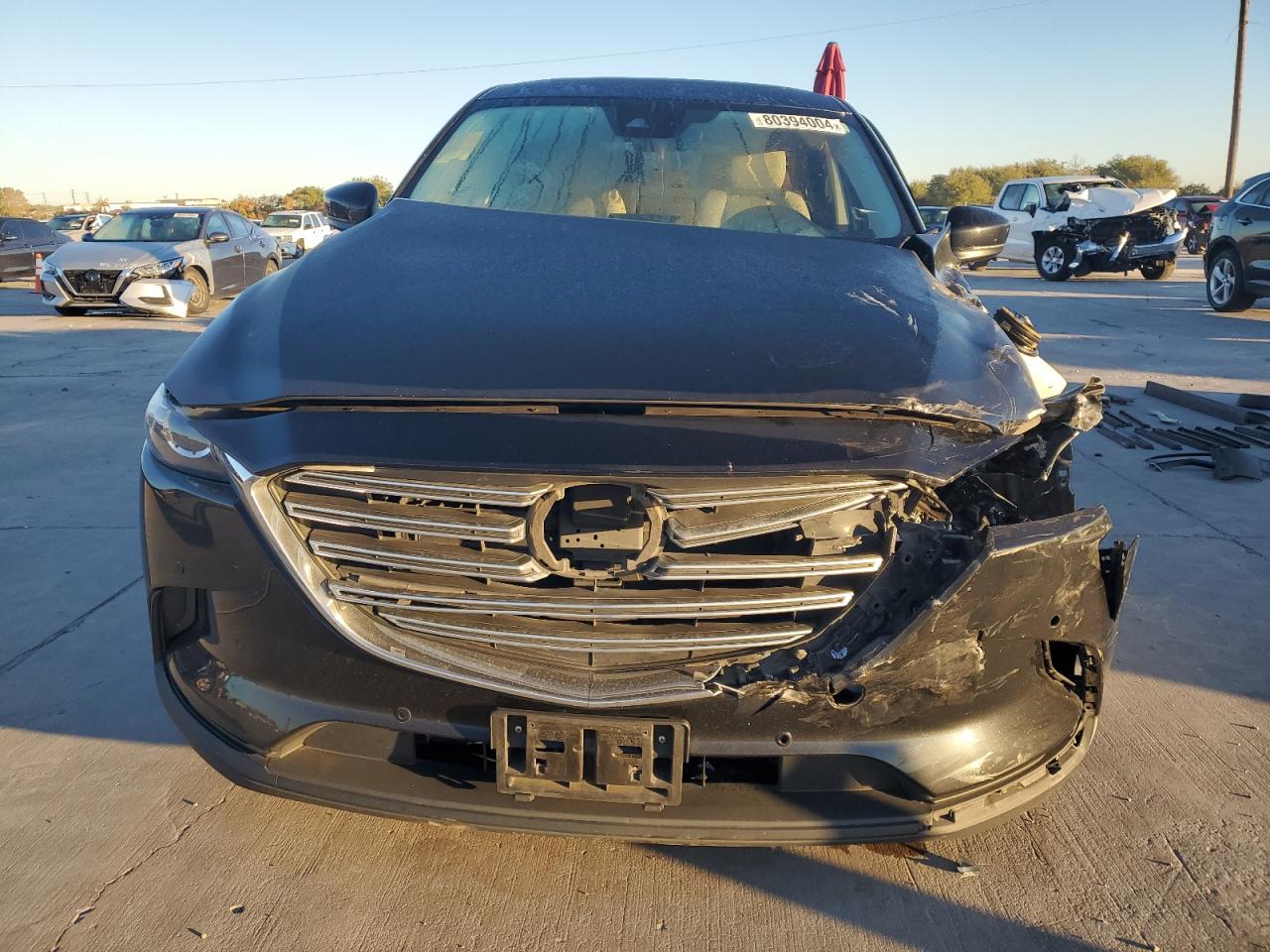 2019 Mazda CX-9 VIN JM3TCACY3K0318684 Copart auction photo, front end / side damage thumbnail 5
