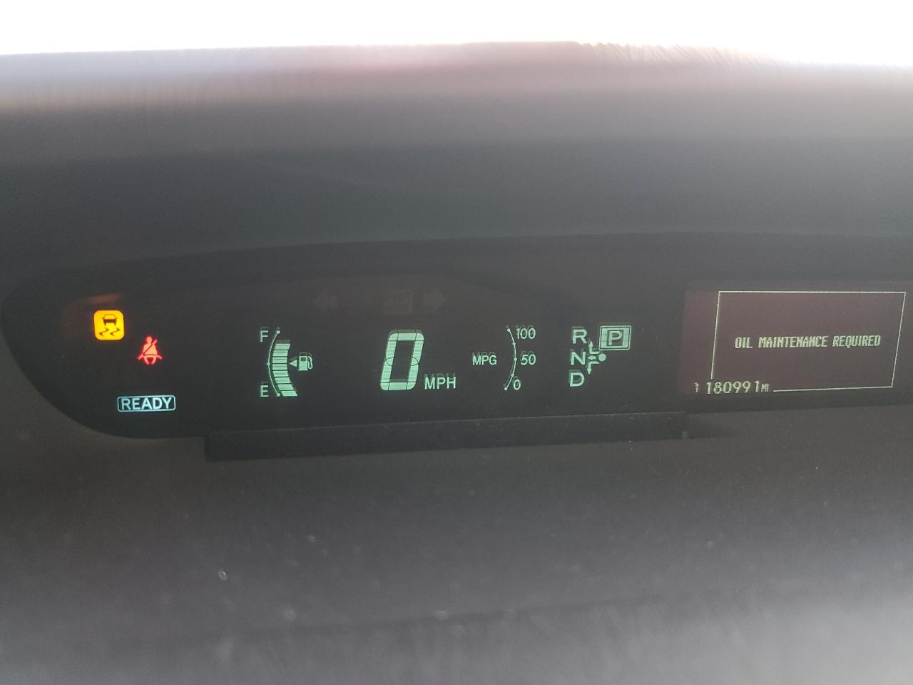 2011 Toyota Prius VIN JTDKN3DU1B1407315 Copart auction photo, front end damage thumbnail 9
