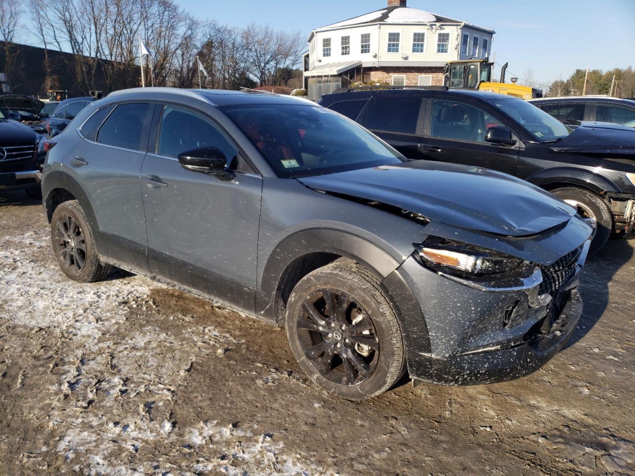 2024 Mazda CX-30 VIN 3MVDMBCM8RM622693 Copart auction photo, front end damage thumbnail 4