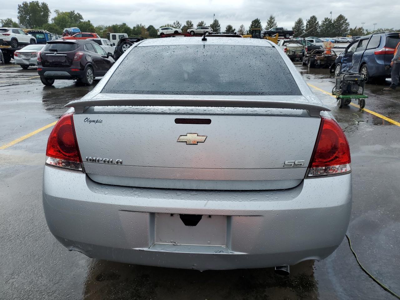 2009 Chevrolet Impala VIN 2G1WD57C591268354 Copart auction photo, front end / side damage thumbnail 6