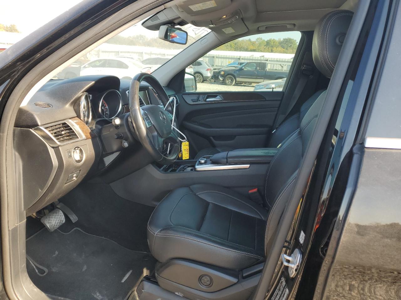 2015 Mercedes-Benz M-klasse VIN 4JGDA5JB3FA458206 Copart auction photo, front end / undercarriage damage thumbnail 7