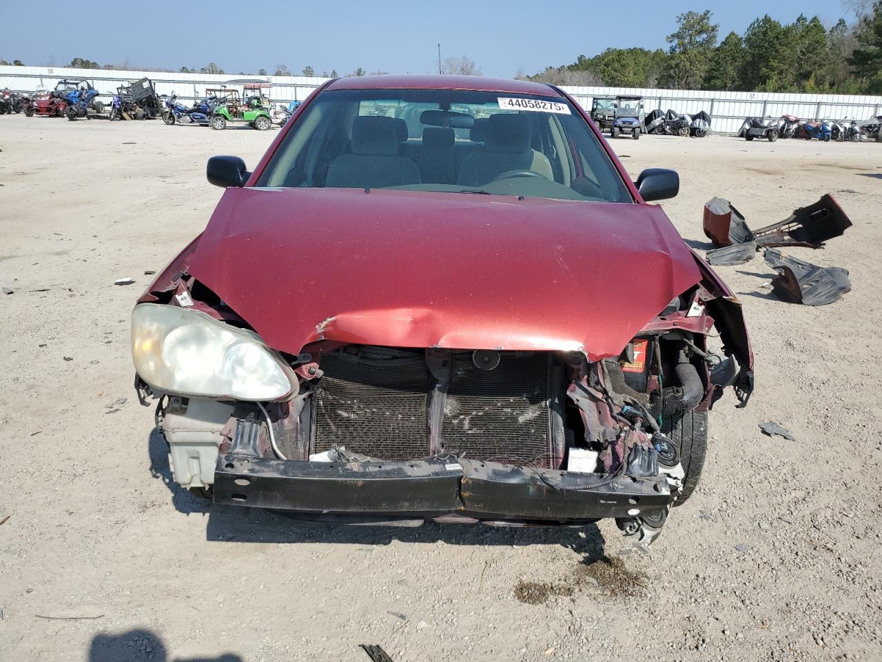 2008 Toyota Corolla VIN 1NXBR32E48Z995990 Copart auction photo, front end damage thumbnail 5