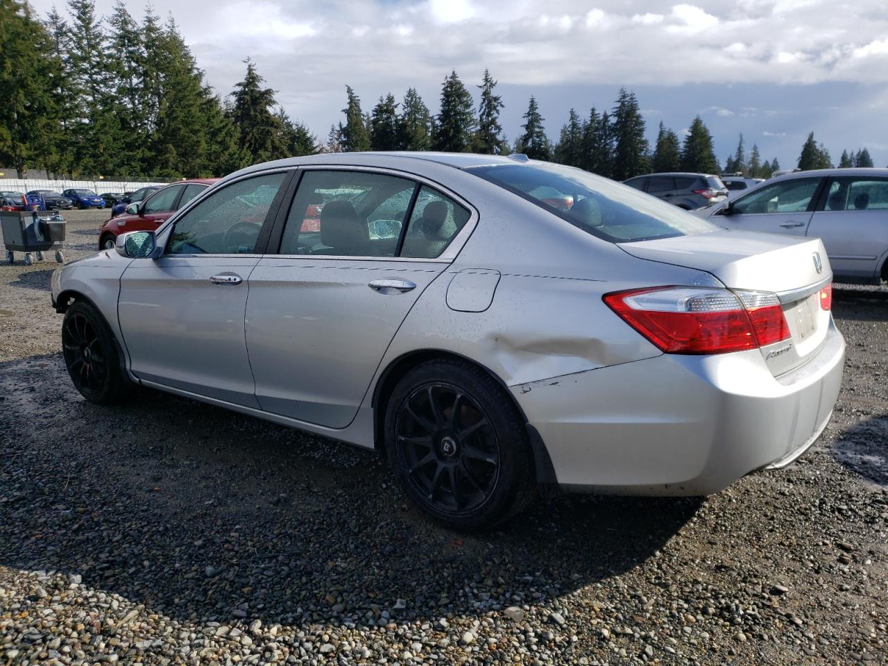 2014 Honda Accord VIN 1HGCR2F82EA216382 Copart auction photo, front end damage thumbnail 2