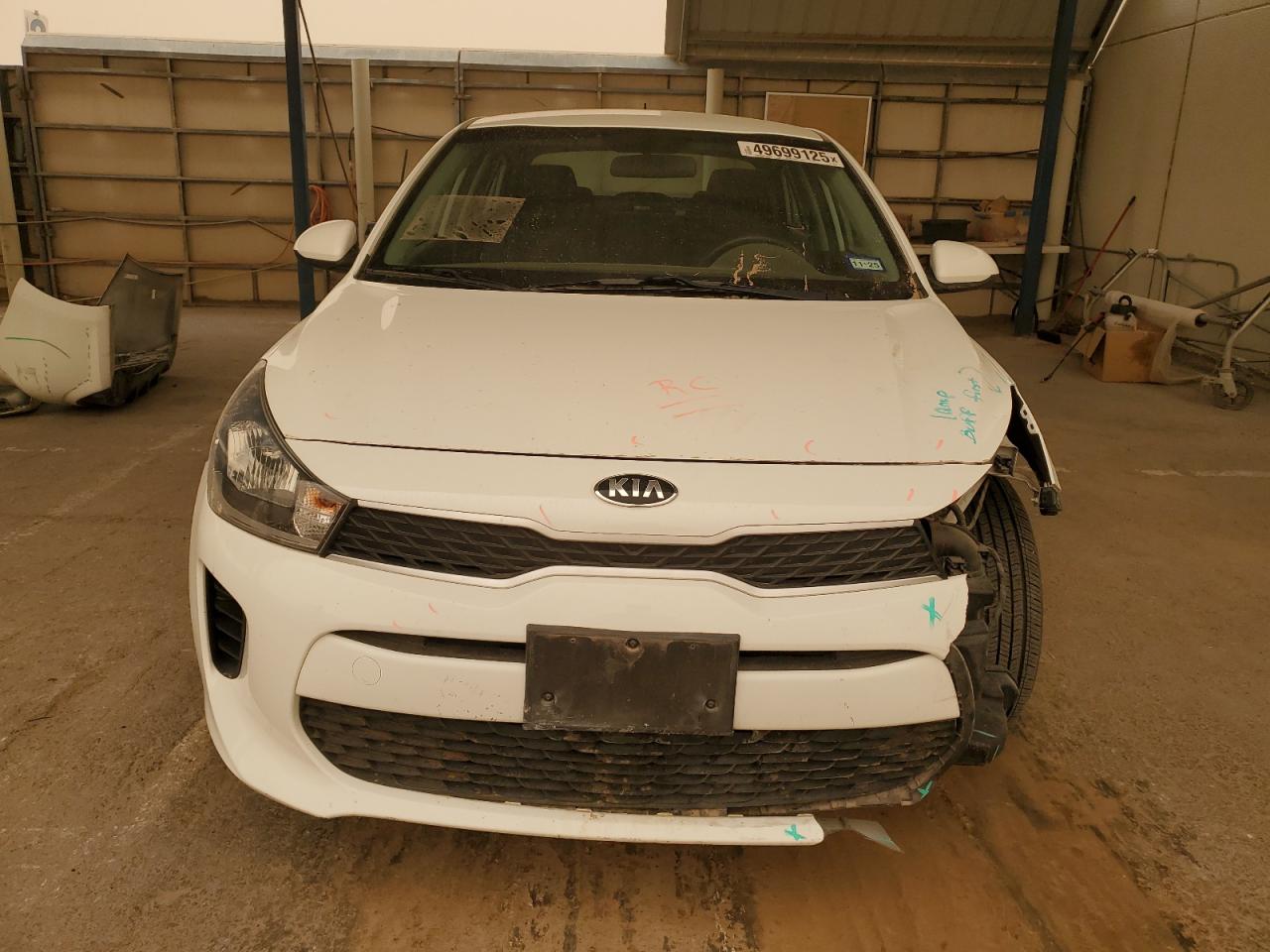 2019 KIA Rio VIN 3KPA24AB4KE220287 Copart auction photo, front end / rear end damage thumbnail 5