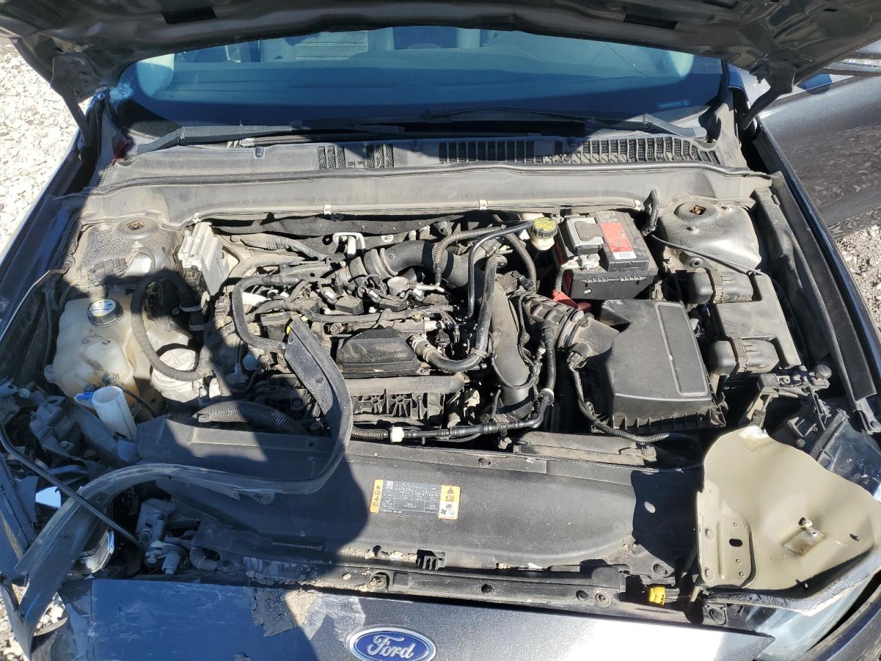 2015 Ford Fusion VIN 1FA6P0HD0F5116751 Copart auction photo, front end damage thumbnail 13