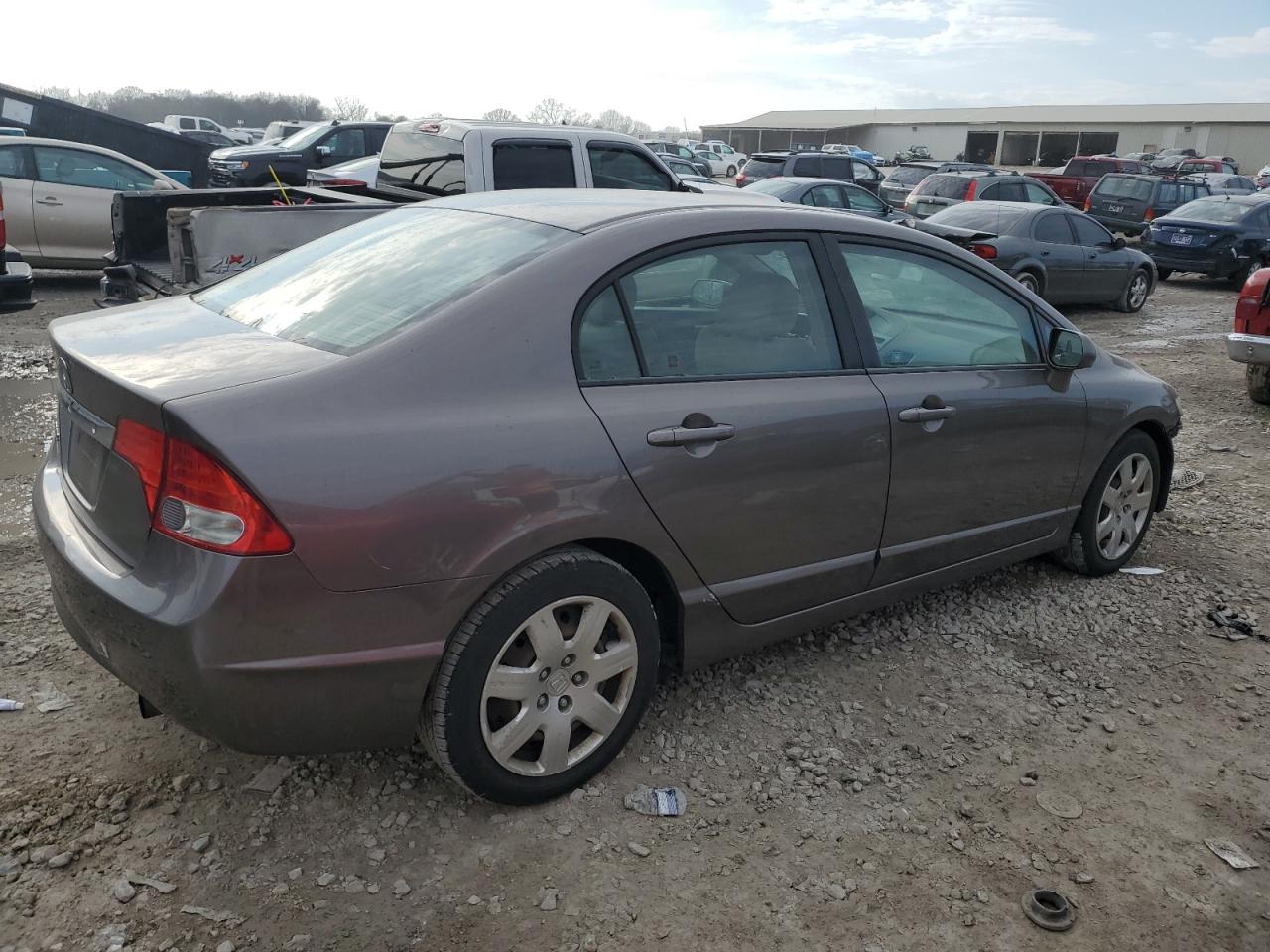 2009 Honda Civic VIN 2HGFA16599H540537 Copart auction photo, rear end / front end damage thumbnail 3
