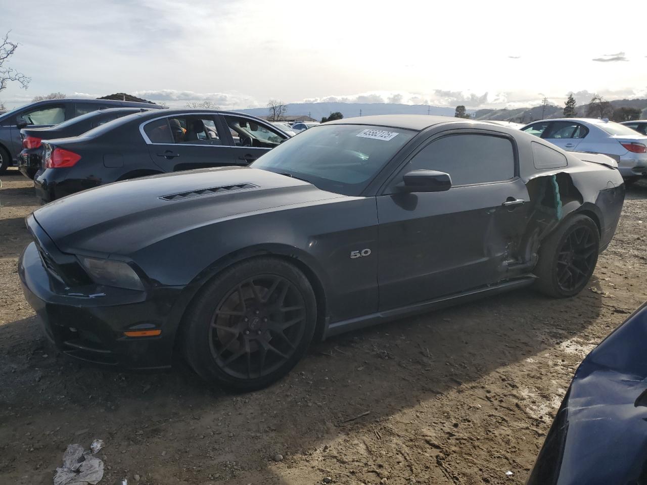 2012 Ford Mustang VIN 1ZVBP8CF4C5249697