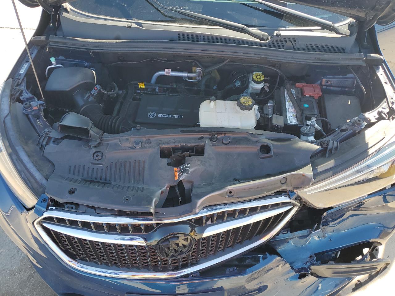 2019 Buick Encore VIN KL4CJASB2KB770605 Copart auction photo, front end / rear end damage thumbnail 12
